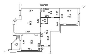 Продажа квартиры площадью 114.5 м² 4 этаж в Доминион по адресу Раменки, Ломоносовский пр-т, 25